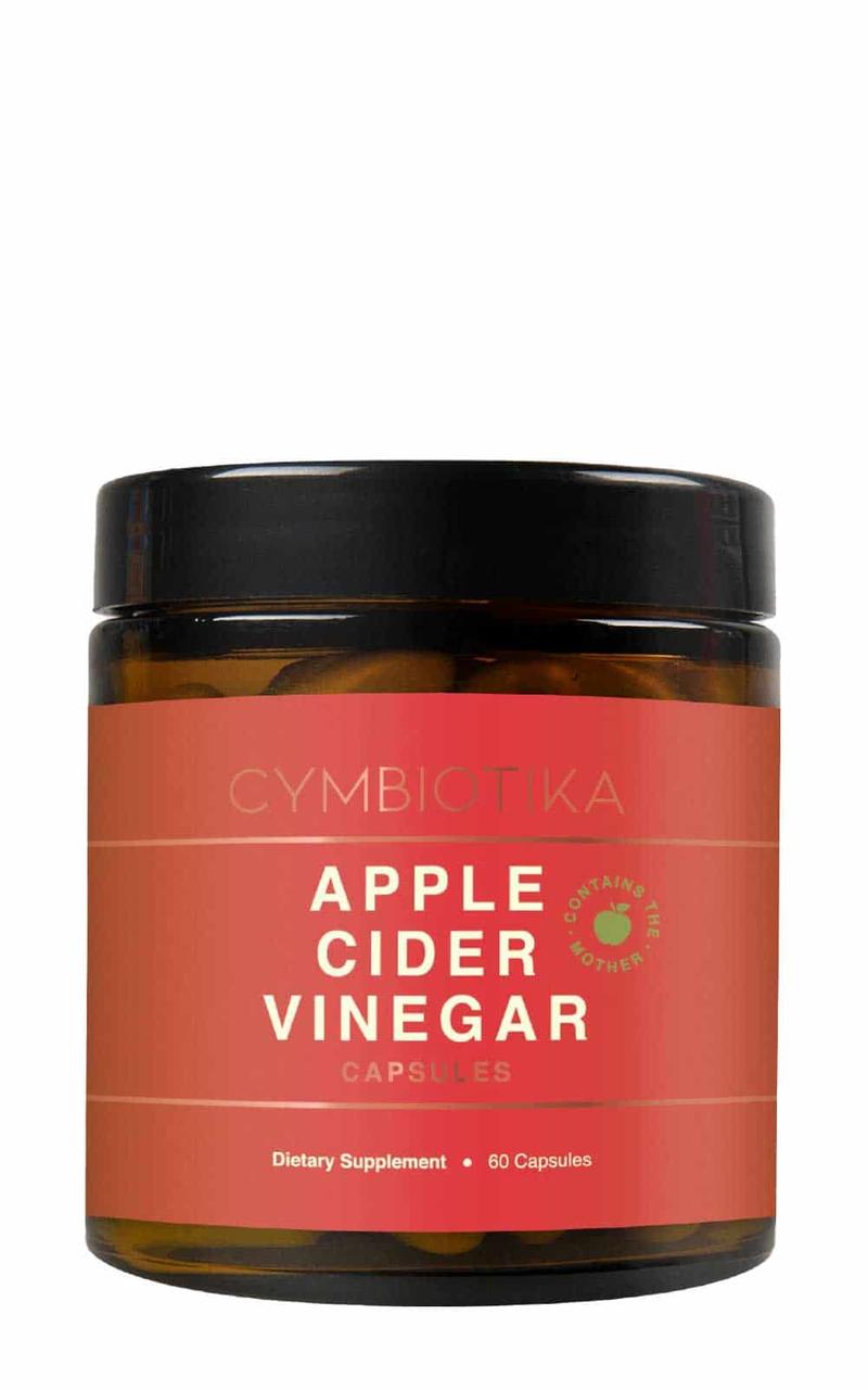 Cymbiotika Apple Cider Vinegar / Яблучний оцет для здорового травлення 60 капсул