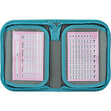 Пенал з наповненням Kite Shiny K22-622H-7, 1 відділення, 2 відвороти, фото 2