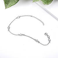 Срібний браслет Доріжка