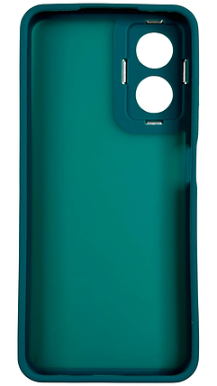 TPU чохол Luxury Metal Lens на Oppo A17K зелений, фото 3
