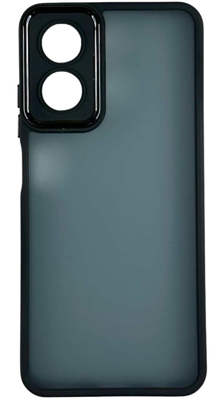TPU чохол Luxury Metal Lens на Oppo A17K чорний