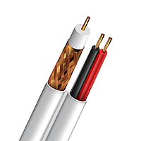 Кабель коаксіальний SL-59+2*0.44 CU 0.8mm Indoor Trinix 305m (35-00041)