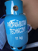 Газовий балон 27 л пропан-бутан (Польща), вага 11 кг