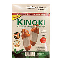 Детокс пластыри KINOKI для стоп, ног для выведения всевозможных токсинов и шлаков из организма человека