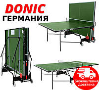 Теннисный стол Donic Outdoor Roller 400 всепогодный Green Германия Настольный теннис