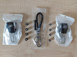 Подарунковий набір аксесуарів для автомобіля №3 з логотипом Toyota