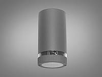 Настенный уличный фасадный светильник под сменные лампы цвет Серый 1 лампа E27 max 60W Ват Diasha DFB-2210GR