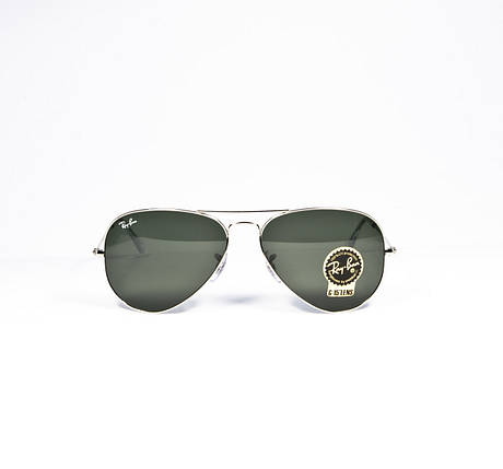 Окуляри сонцезахисні унісекс Ray Ban RB3025 Grey Green, фото 2