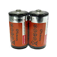 Батарейка R14 Videx , 1шт (trey по 2шт) C