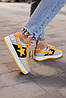 Чоловічі Кросівки Bathing Ape Bape STA Low Gray Yellow / Бейтінг Ейп Бейп СТА Низькі Сірі з Жовтим, фото 7
