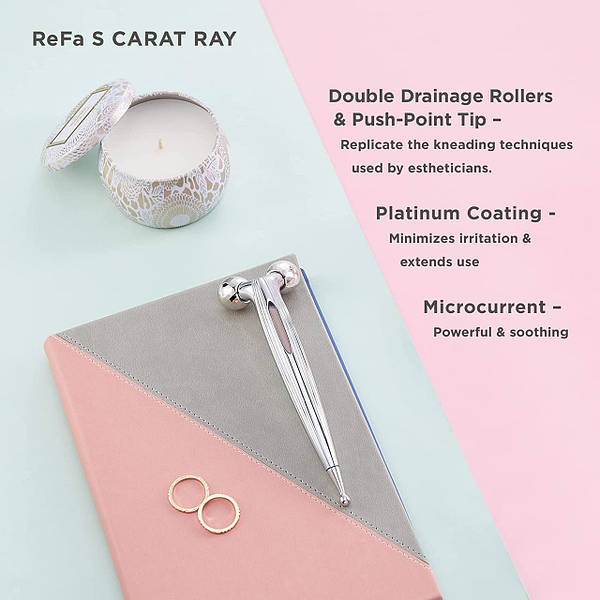 【tonko】ReFa CARAT RAY Маcсажер для лица и тела микротоковый ReFa CARAT RAY FACE