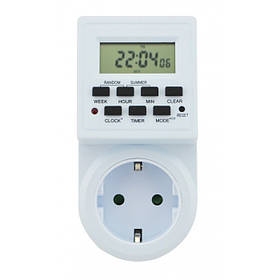 Розетка з таймером UKC MS-310 тижнева White (3_02655)