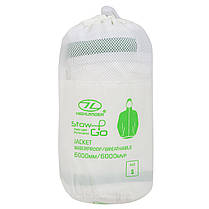 Гілка жіночої Highlander Stow & Go Pack Away Rain Jacket 6000 mm White S (JAC077L-WE-S), фото 6