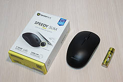Мишка MICROPACK MP-721W (без дротова) Black