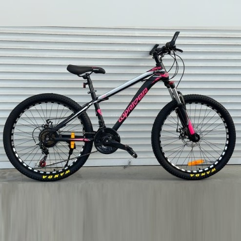 RIDE TORRENT 23-24　26㎝ ᐉ Велосипед CROSSRIDE 24 MTB ST SKYLINE салатовый (02391