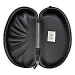 Футляр для окулярів жорсткий 17х8х7 см на блискавці з карабіном червоний чохол, фото 3