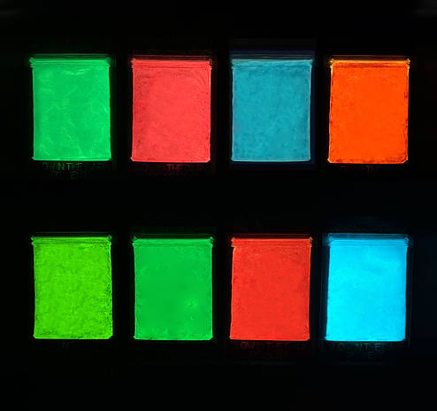 Люмінофор 100 грам, 8 кольорів (на вибір один колір), фото 2