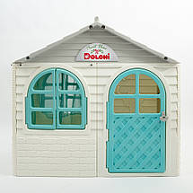 Дитячий майданчик Doloni Base Small, дитячий будиночок + гірка (BaseMM-1513), фото 4