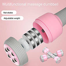 Багатофункціональні масажні гантелі Multifuntional massage dumbbells, фото 3