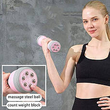 Багатофункціональні масажні гантелі Multifuntional massage dumbbells, фото 3