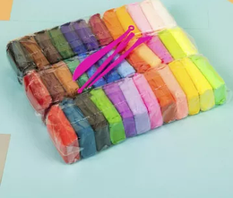 Повітряний пластилін із 36 кольорів