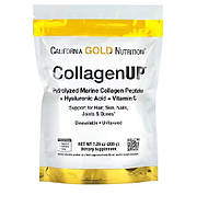 California Gold Nutrition, Риб'ячий колаген CollagenUP Marine Collagen Hyaluronic Acid Vitamin C, 206 грам, Без