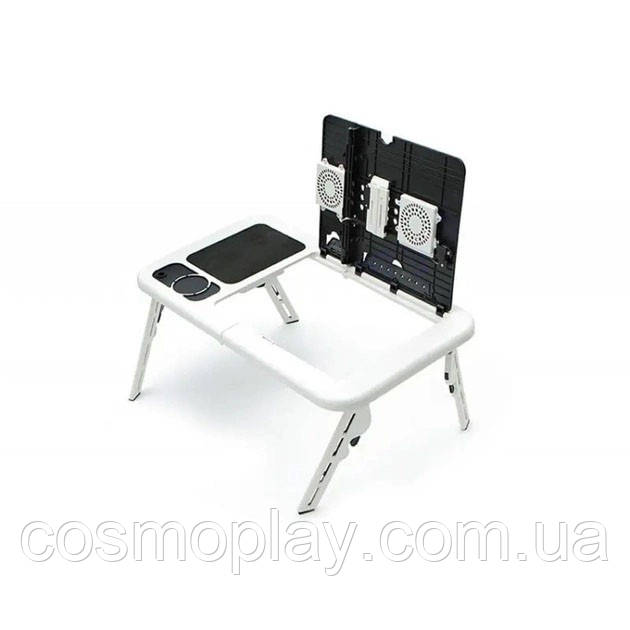 Складной столик для ноутбука LD-09 E-Table, столик с охлаждением 2 VD-433 USB кулера - фото 8 - id-p1852578650