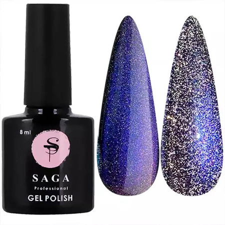 Гель-лак світловідбивний Saga Cat Chameleon, 8 мл №CC02