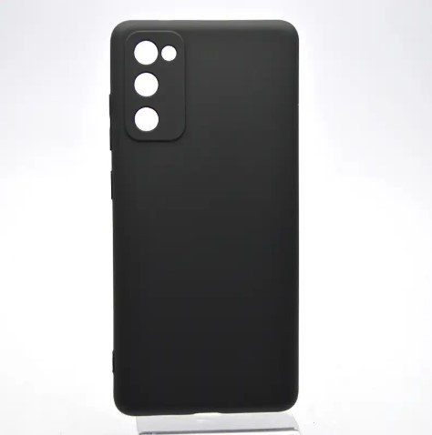 Чохол накладка Silicon Case Full Camera для Samsung G780 Galaxy S20 FE Black