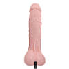 Фалоімітатор, що розширюється з присоскою Lybaile Inflatable Dildo, TPR, тілесний колір, фістинг, фото 5