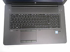 Раб.станція HP ZBook 17 G3/17.3"/Core i7-6820HQ 4 ядра 2.7GHz/16GB DDR4/512GB SSD/Quadro M4000M 4GB/Webcam, фото 3