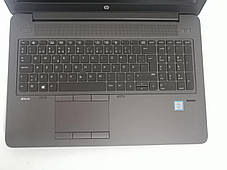 Раб.станція HP ZBook 15 G3/15.6"/Core i7 4 ядра 2.6GHz/16GB DDR4/256GB SSD/Quadro M2000M 4GB/Webcam, фото 3