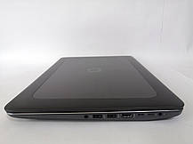 Раб.станція HP ZBook 15 G3/15.6"/Core i7 4 ядра 2.6GHz/16GB DDR4/256GB SSD/Quadro M2000M 4GB/Webcam, фото 3
