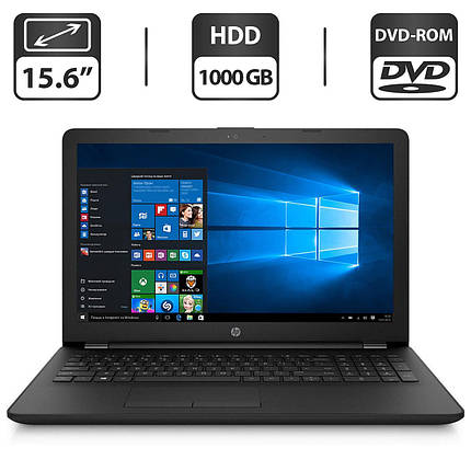 Ноутбук Б-клас HP Laptop 15-bw0xx/15.6"/AMD E2-9000e 2 ядра 1.5GHz/4GB DDR4/1TB HDD/Radeon R2/Webcam, фото 2