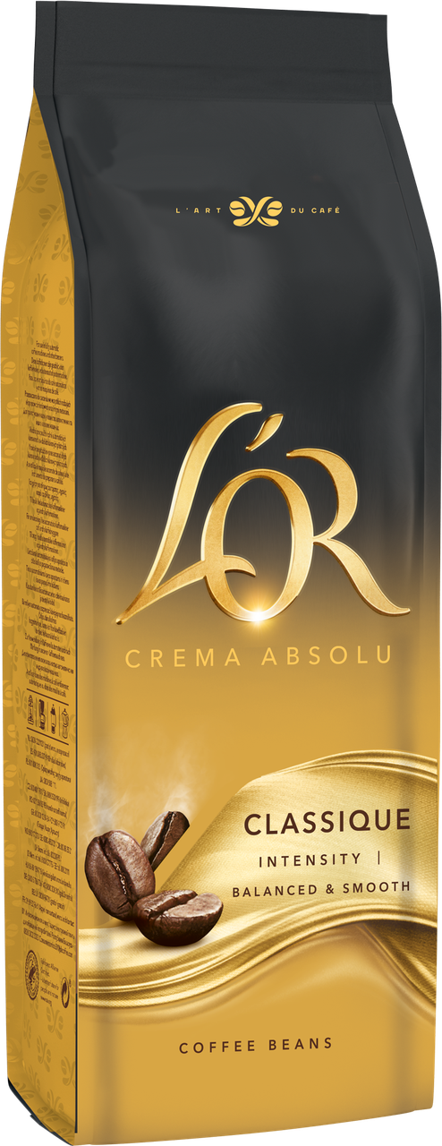 Кава в зернах L`OR Crema Absolute Classic 500 г