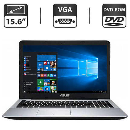 Ноутбук Б-клас Asus R556L/15.6"/Core i5-4210U 2 ядра 1.7GHz/4GB DDR3/500GB HDD/HD Graphics 4400/Webcam, фото 2