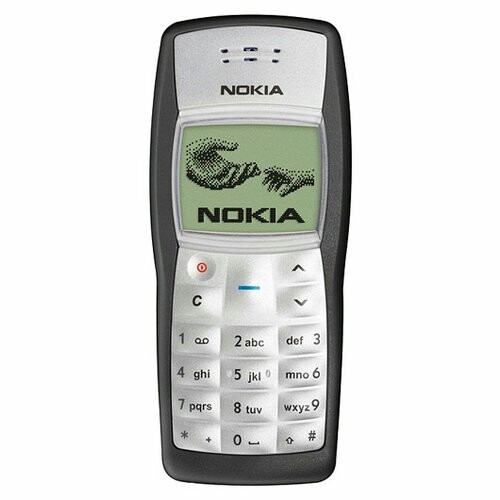 Мобільний телефон Nokia 1100 Black 860 мАг