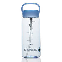 Пляшка для води CASNO 1500 мл KXN-1238 Синя, фото 2