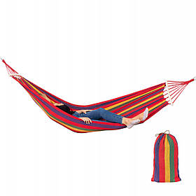 Галак підвісний з дерев'яними перекладами Springos 200 x 80 см HM027