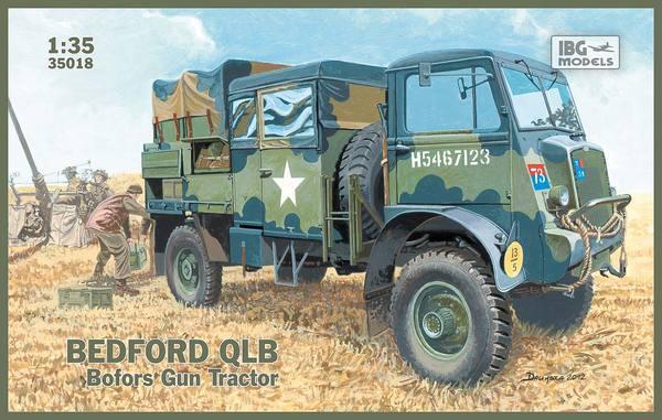 Пластикова модель 1/35 IBG 35018 канадська вантажівка Bedford QLB Bofors