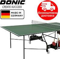Теннисный стол Donic Indoor Roller 400 для помещений. Настольный теннис
