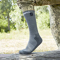 Шкарпетки водонепроникні Dexshell Terrain Walking, p-p S, сірі, фото 4