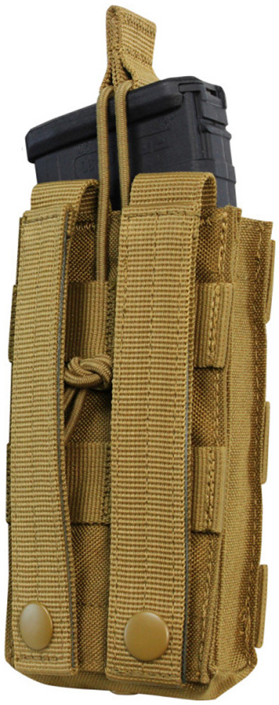 Підсумок Condor SINGLE M4/M16 MAG для 1-го магазину, відкритий койот