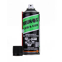 Універсальна змазка Brunox Luber для зброї, спреї, 400ml, фото 5