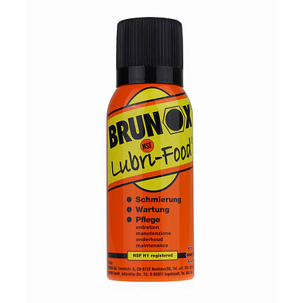 Універсальна змазка Brunox Lubri Food, спреї, для догляду за ножами, 120ml, фото 1