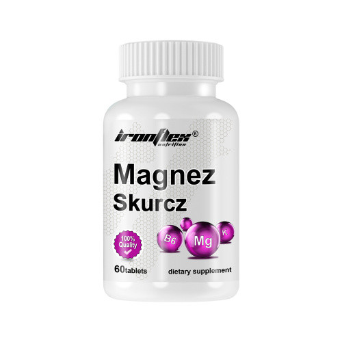 Магній, калій та вітамін В6 IronFlex Magnez Skurcz 60 tabs