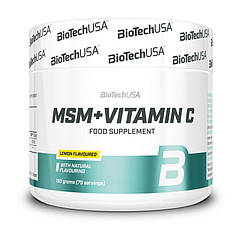 Метилсульфонілметан + Вітамін С BioTech MSM + 1500 Vitamin C 150 g