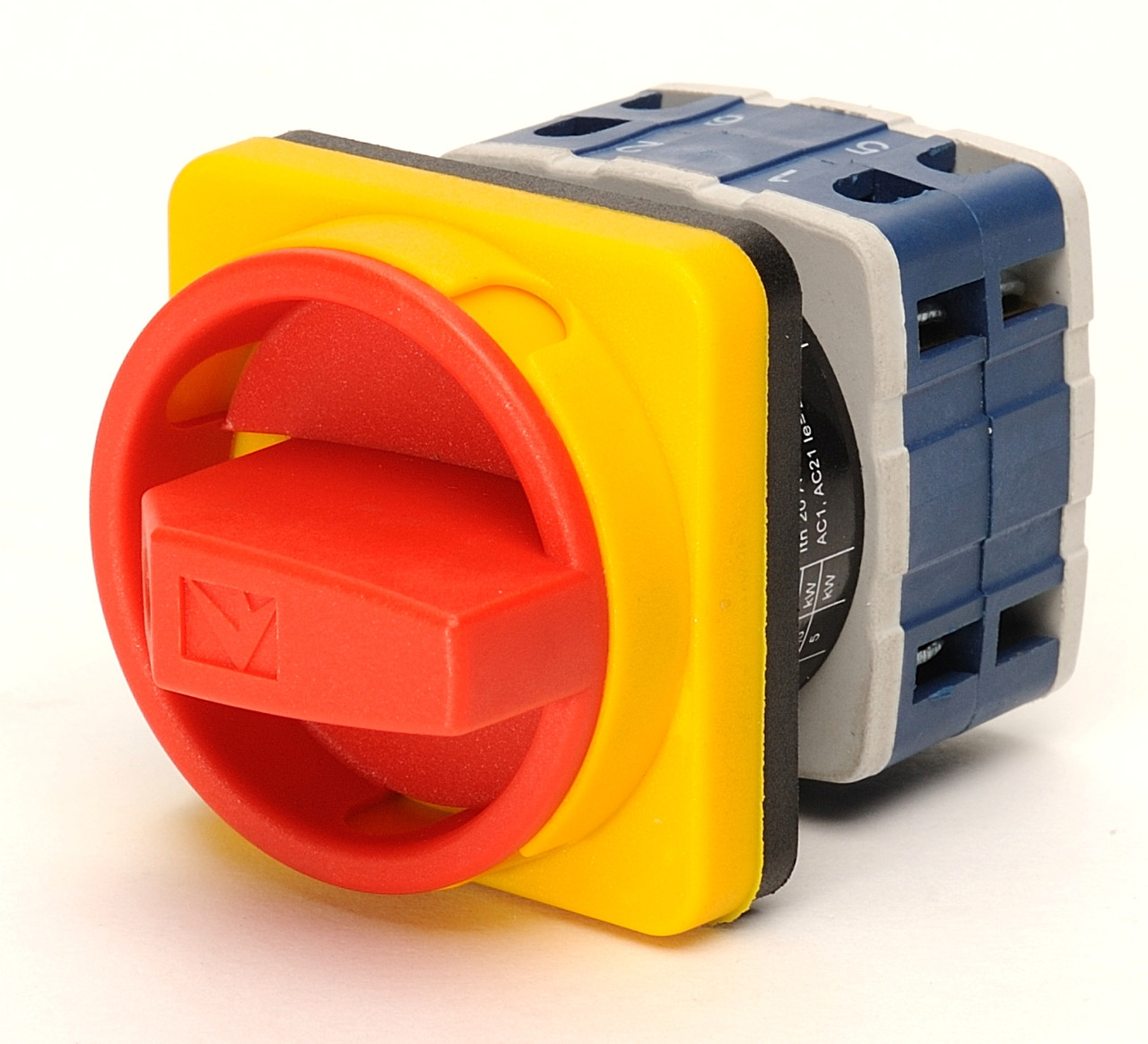 Кулачковий перемикач, аварійний 3-полюсний ON-OFF (0-1) 25А, фото 1