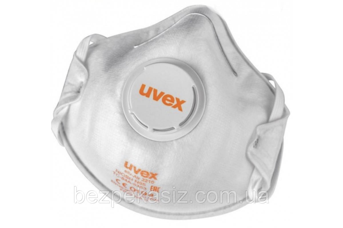 Респиратор Uvex 2220 с клапаном выдоха - фото 1 - id-p1852703388