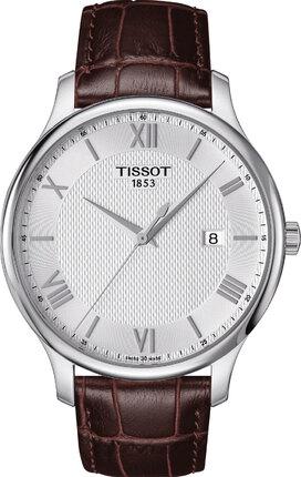 ГОДИ НАРУЧНІ кварцові TISSOT TRADITION T063.610.16.038, Ультратонкі. НОВЫЕ. Гарантія!